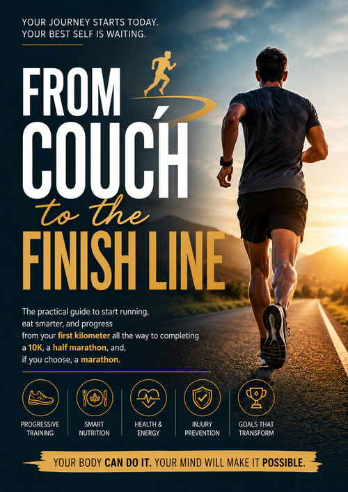 From Couch to the Finish Line — Beginner Running eBook + Manual
