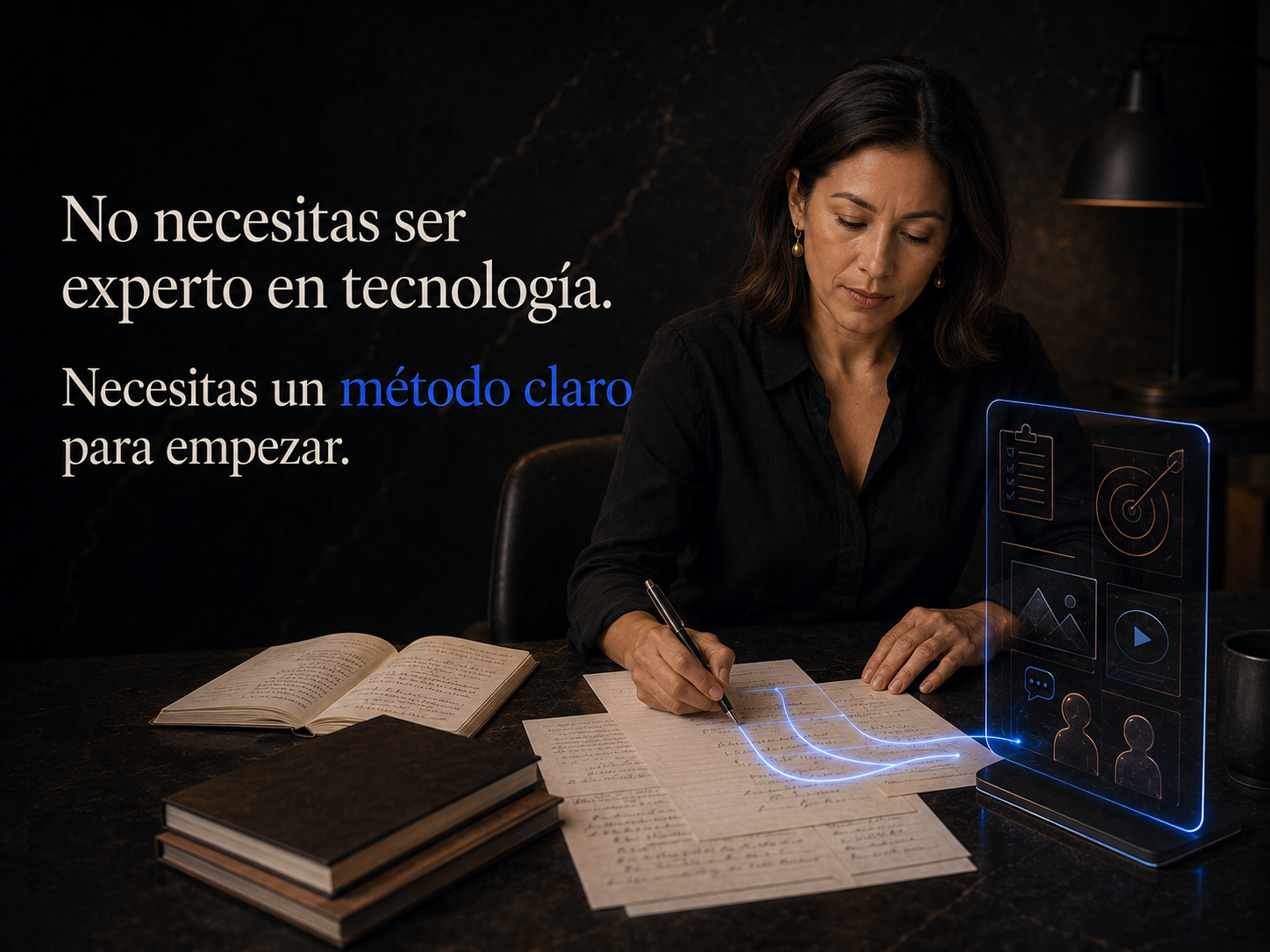 Método claro para principiantes sin experiencia tecnológica