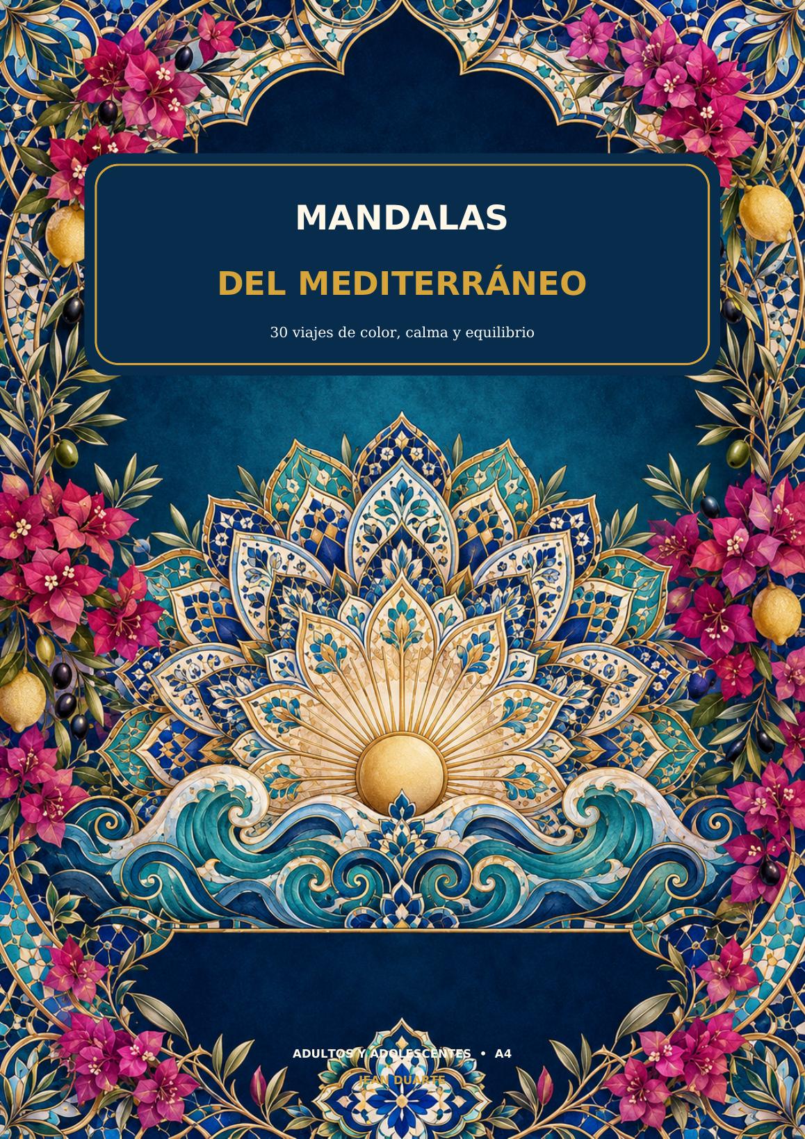 Portada de Mandalas del Mediterráneo