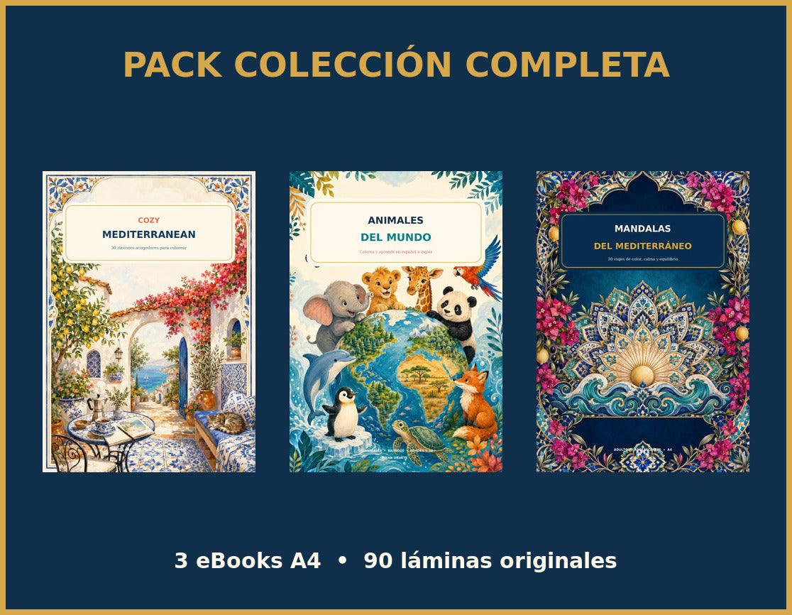 Pack Colección Completa de tres eBooks