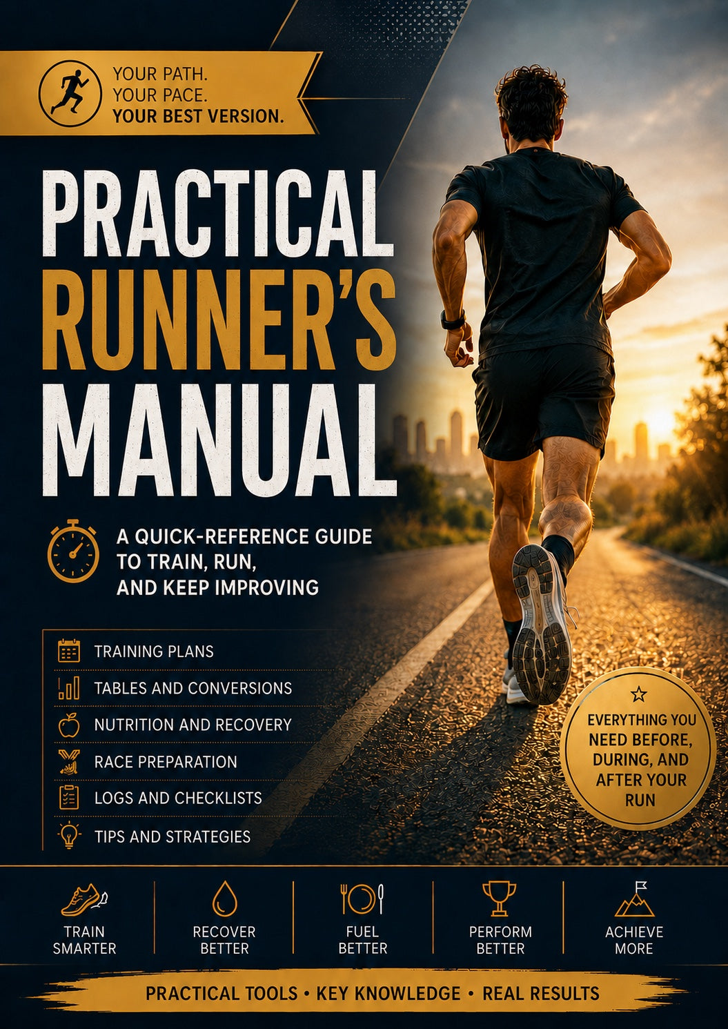 You will also receive the Practical Runner's Manual